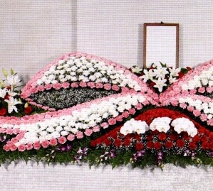 花祭壇グレードアップ